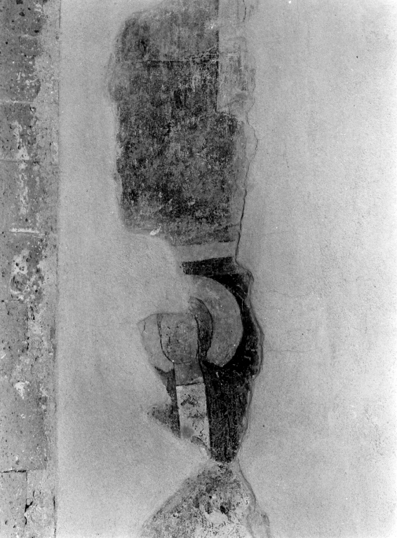 apostoli (dipinto, frammento) - ambito laziale (inizio sec. XII)