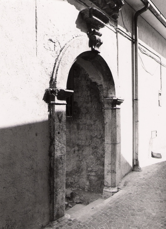 mostra di portale - ambito laziale (sec. XVIII)