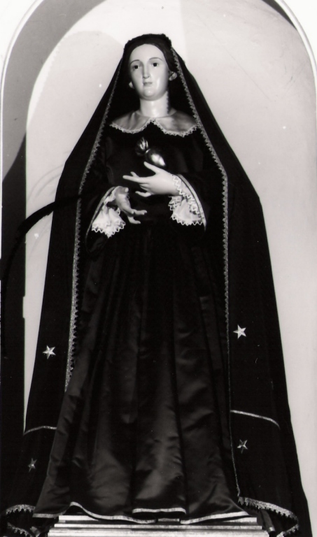 Madonna (statua) - ambito laziale (sec. XIX)