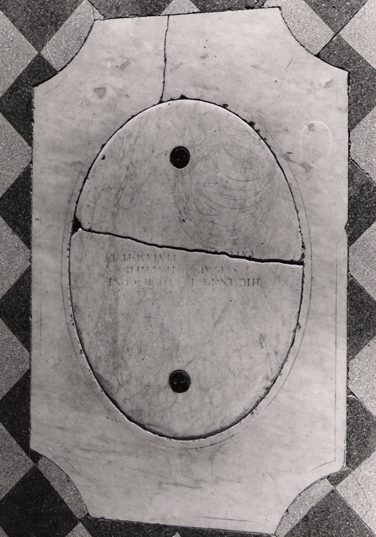 lapide - ambito italiano (ultimo quarto sec. XVIII)