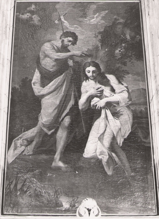 battesimo di Cristo (dipinto) di Kuntz Taddeo (scuola) (seconda metà sec. XVIII)