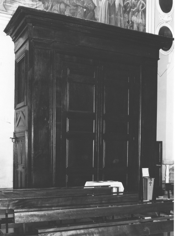 bussola d'ingresso - produzione laziale (prima metà sec. XIX)