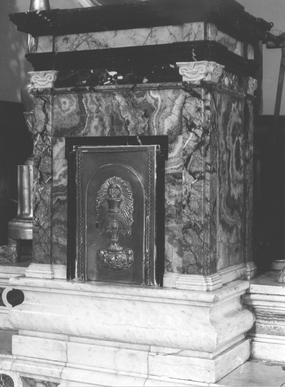 tabernacolo - ambito laziale (primo quarto sec. XVIII)