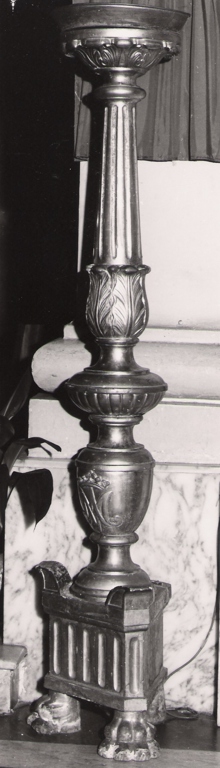 candelabro - ambito Italia centrale (prima metà sec. XIX)