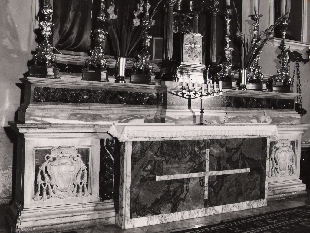 altare maggiore - ambito Italia centrale (secc. XVIII/ XX)