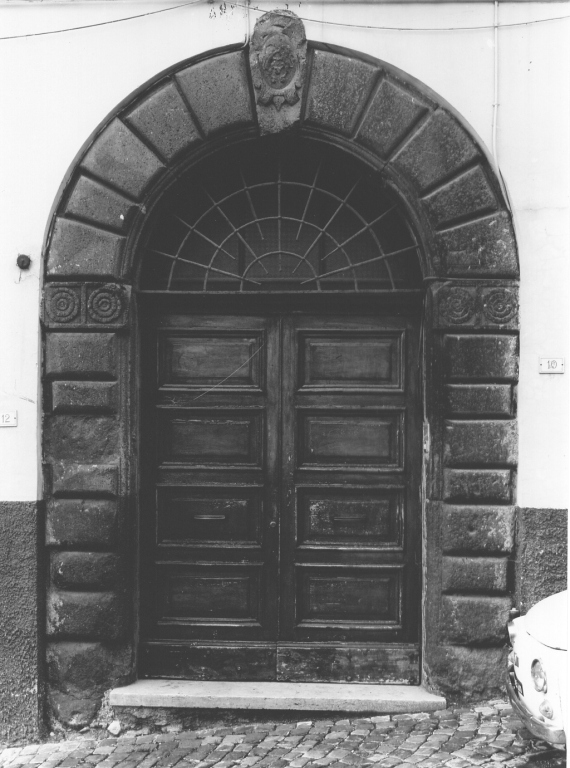 mostra di portale - ambito laziale (sec. XVII)