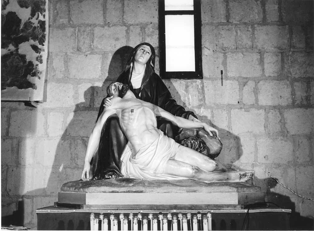 Pietà (scultura) - ambito Italia centrale (metà sec. XX)