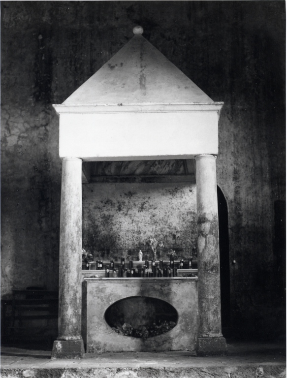 altare - a blocco - bottega Italia centrale (secc. XVII/ XX)