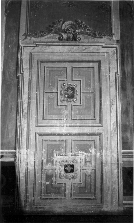 finte porte (dipinto) di Monti Andrea (sec. XIX)