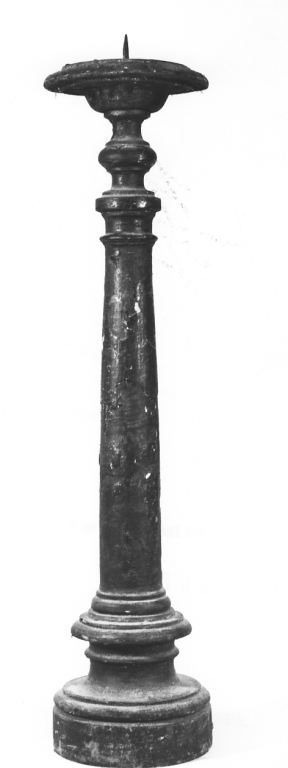 candeliere, serie - ambito laziale (inizio sec. XIX)