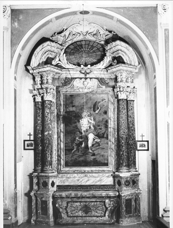 altare - ambito laziale (sec. XVII)