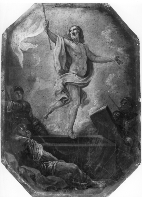 resurrezione di Cristo (dipinto) - ambito laziale (sec. XVIII)