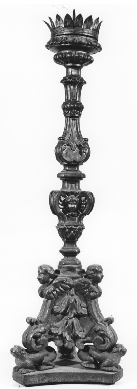 candeliere, coppia - ambito laziale (sec. XIX)