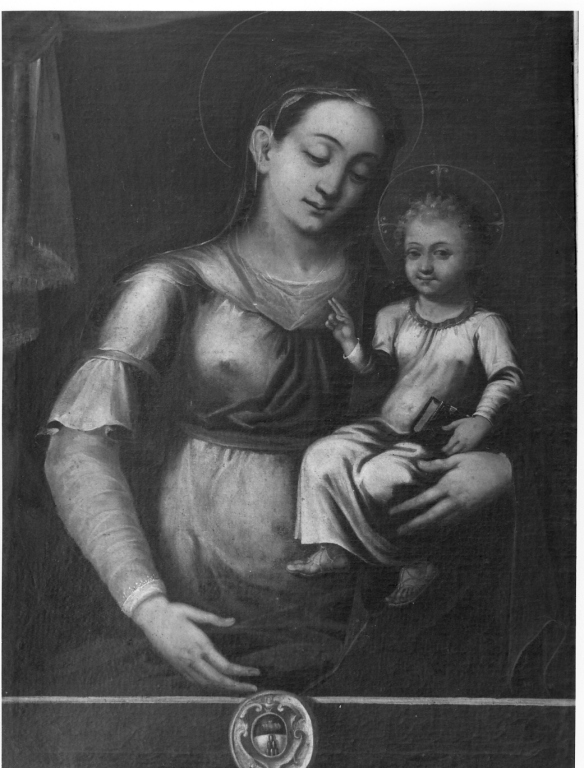 Madonna con Bambino (dipinto) - ambito laziale (fine/inizio secc. XVIII/ XIX)