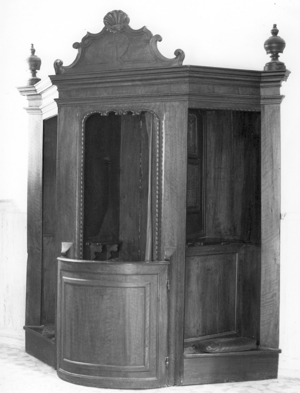 confessionale - ambito viterbese (sec. XIX)