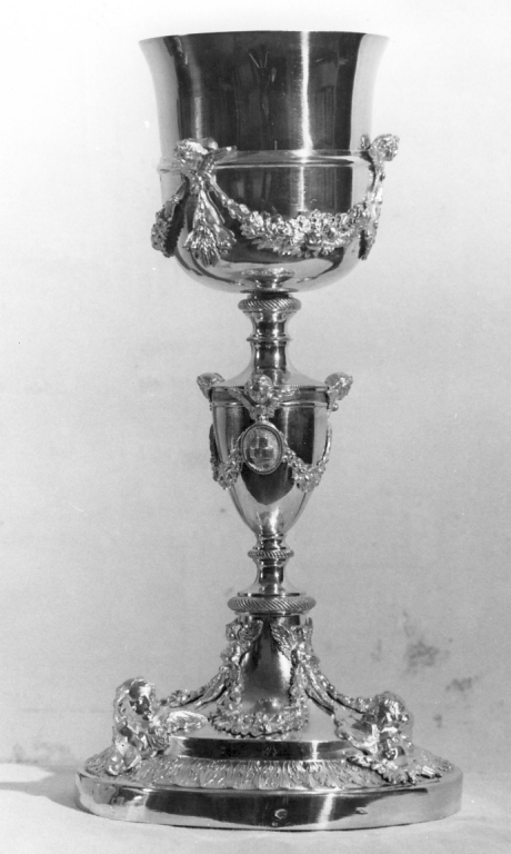 calice - manifattura romana (secc. XVIII/ XIX)