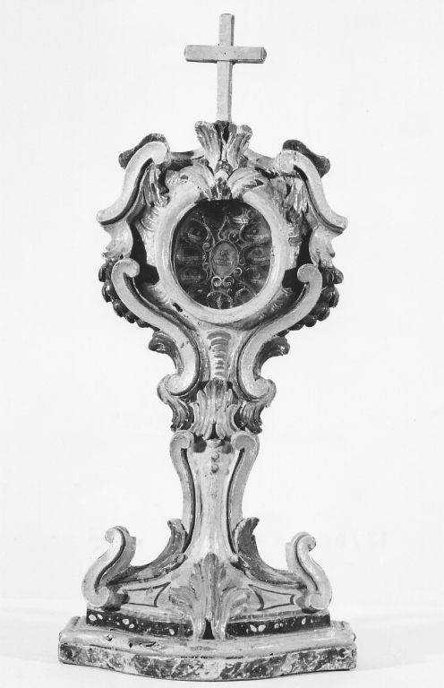 reliquiario - ambito laziale (sec. XIX)