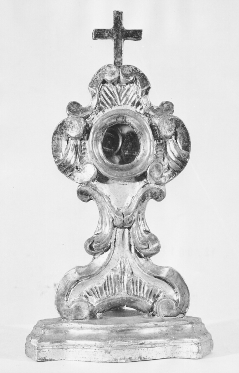 reliquiario - ambito laziale (fine sec. XVIII)
