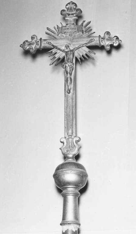 Cristo crocifisso (croce) - ambito laziale (sec. XIX)