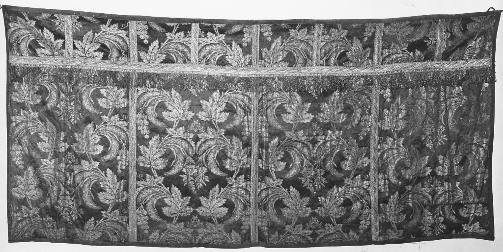 paliotto - ambito laziale (seconda metà sec. XIX)