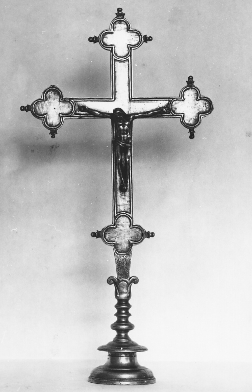 Cristo crocifisso (croce) - ambito laziale (fine sec. XVIII)