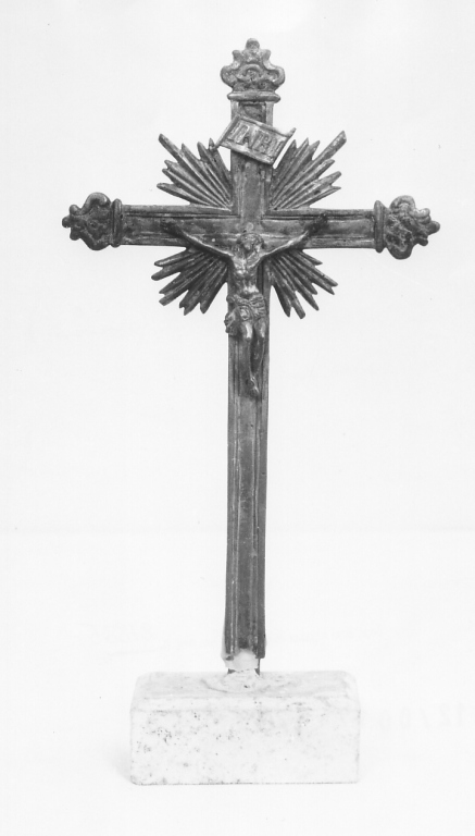 Cristo crocifisso (croce) - ambito laziale (fine sec. XVIII)