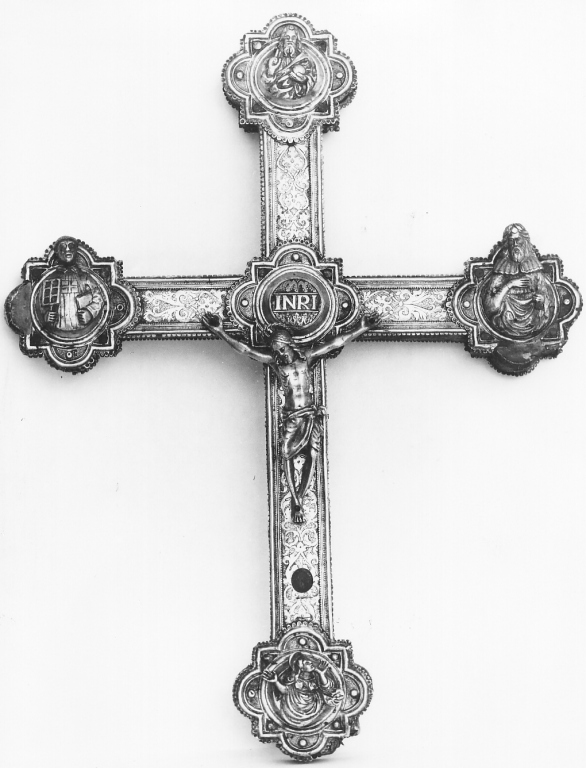 croce processionale - ambito abruzzese (sec. XVI)