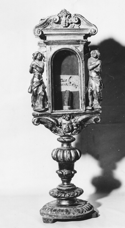 reliquiario - ambito laziale (sec. XVII)