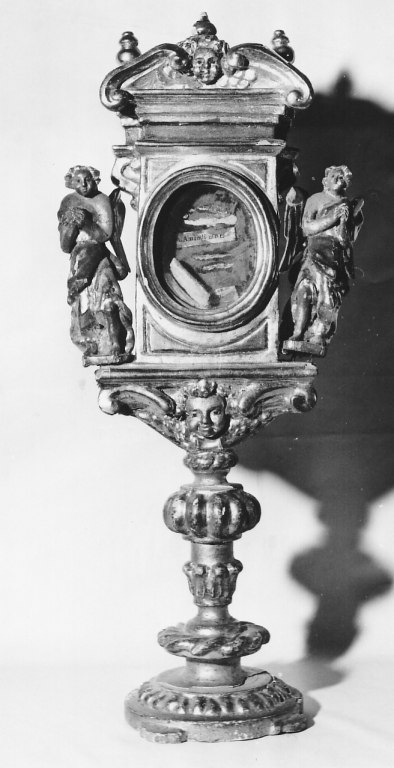 reliquiario - ambito laziale (sec. XVII)