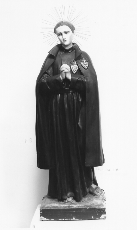 San Gabriele dell' Addolorata (statua processionale) - ambito laziale (sec. XX)