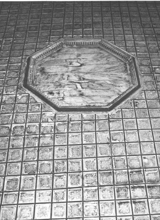 soffitto a cassettoni - ambito laziale (sec. XVI)