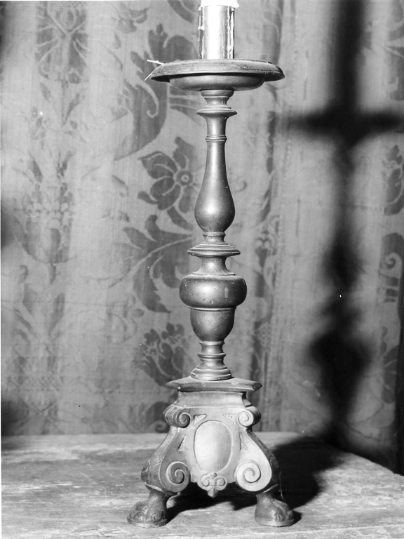 candeliere, serie - manifattura laziale (sec. XVIII)