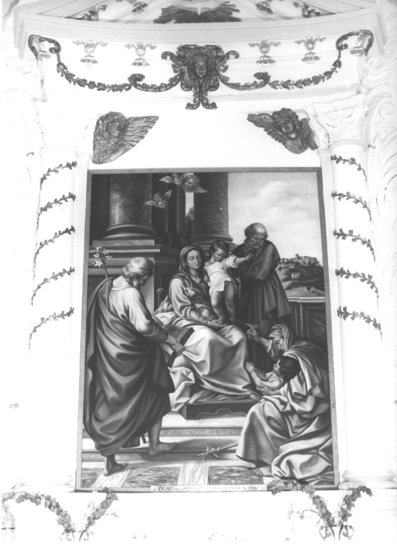 dossale - ambito laziale (prima metà sec. XVIII)