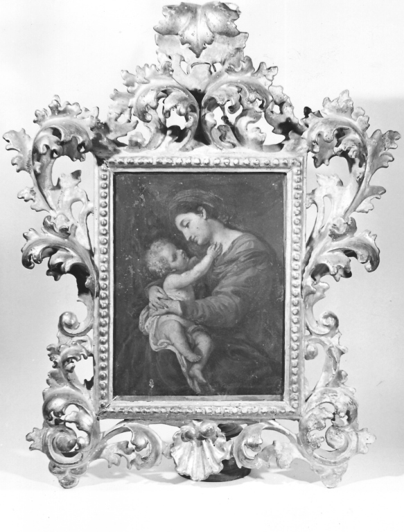 Madonna con Bambino (dipinto) - ambito laziale (sec. XVII)