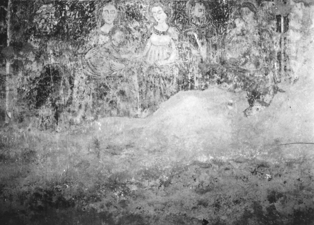 matrimonio mistico di Santa Caterina da Siena (dipinto) - ambito umbro (prima metà sec. XV)