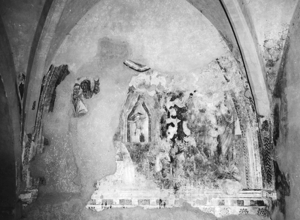 transito della Madonna (dipinto, frammento) - ambito fiorentino (sec. XIV)