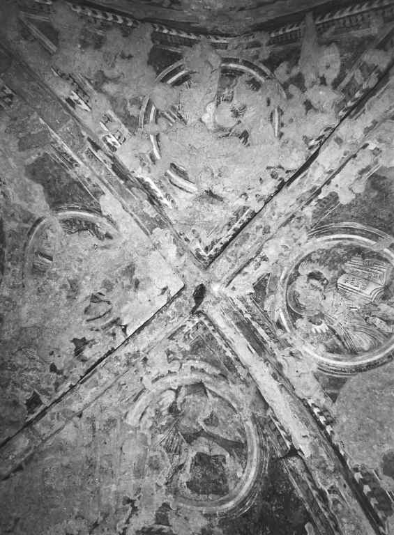 quattro evangelisti (dipinto, complesso decorativo) - ambito toscano (sec. XIV)