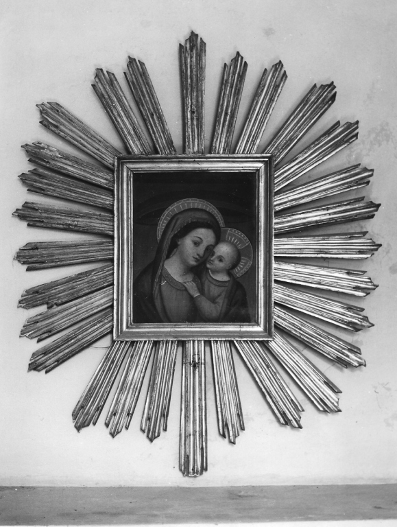 Madonna con Bambino (dipinto) - ambito laziale (sec. XVIII)