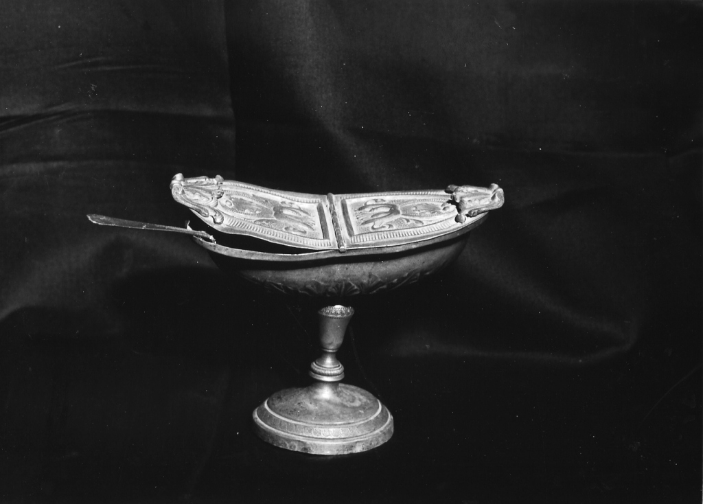 navicella portaincenso - ambito laziale (sec. XIX)
