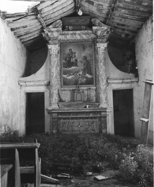 altare maggiore - ambito laziale (sec. XVIII)