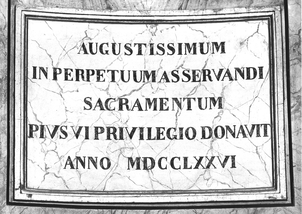 targa - ambito romano (sec. XIX)