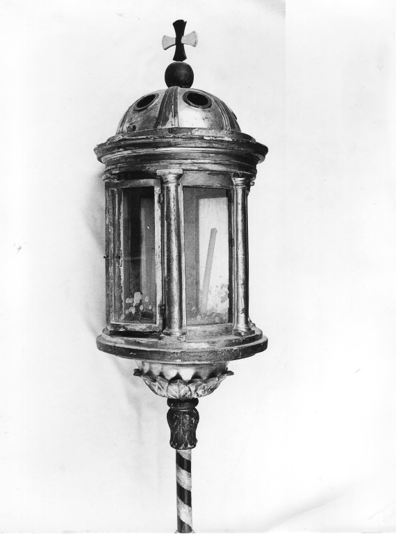 lanterna processionale, coppia - ambito laziale (sec. XIX)
