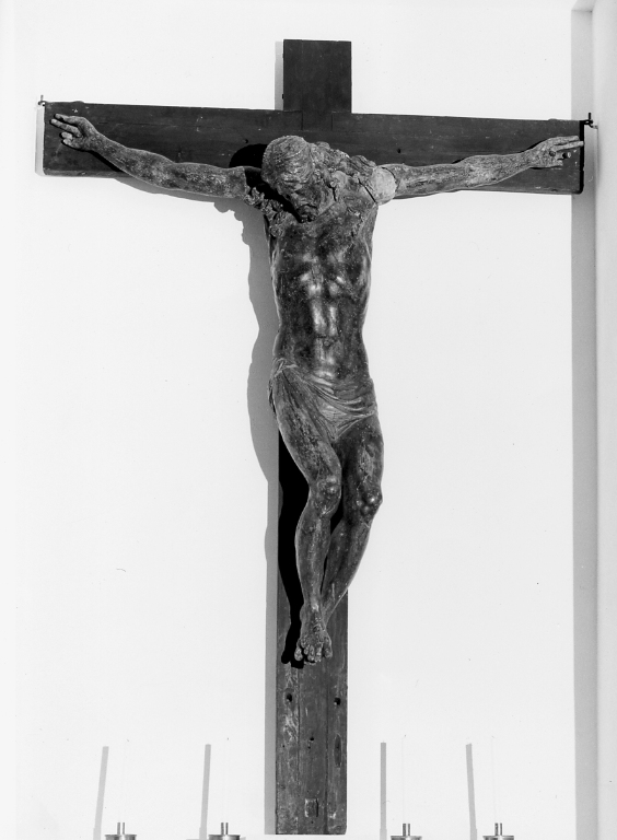 Cristo crocifisso (scultura) - ambito laziale (seconda metà sec. XVI)