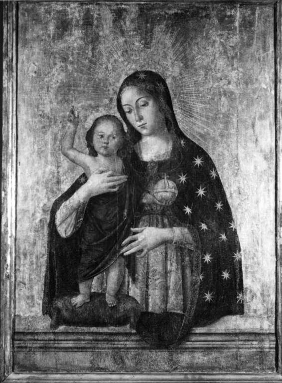 Madonna con Bambino (dipinto) di Aquili Antonio detto Antoniazzo Romano (seconda metà sec. XV)