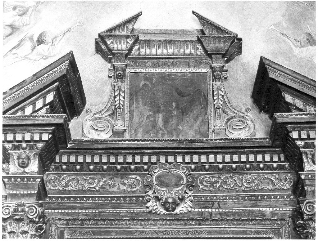 incoronazione di Maria Vergine (dipinto) - ambito umbro-laziale (fine/inizio secc. XVI/ XVII)