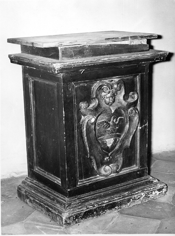 altare, frammento - ambito laziale (sec. XVII)