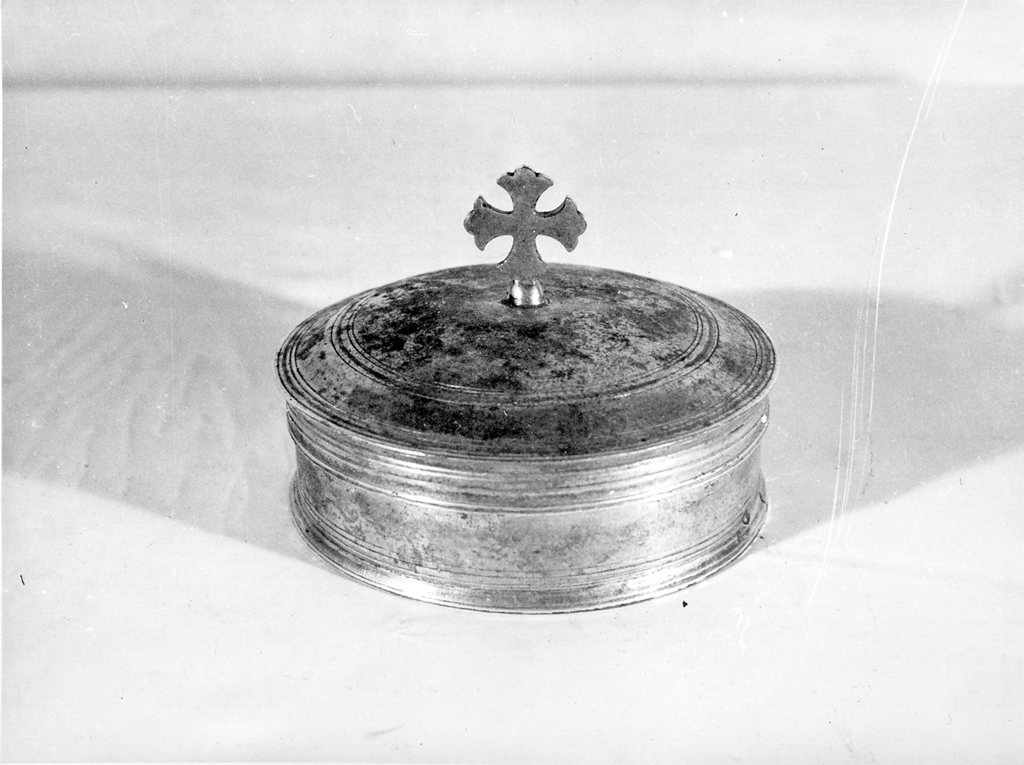 pisside, opera isolata - ambito laziale (sec. XIX)