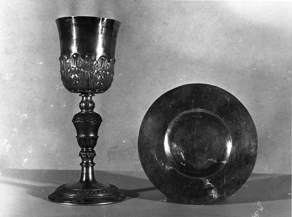 servizio d'altare, insieme - ambito laziale (sec. XIX)