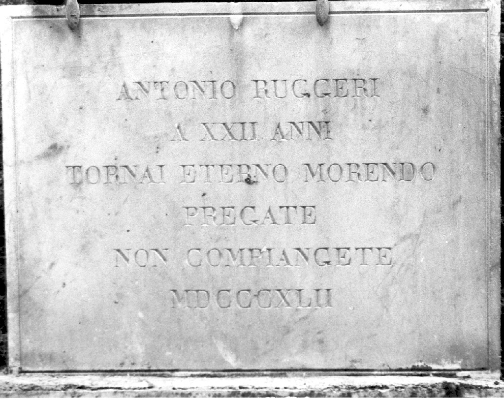 lapide - ambito viterbese (sec. XIX)