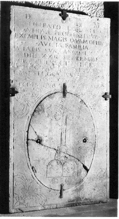 lapide - ambito viterbese (sec. XVIII)